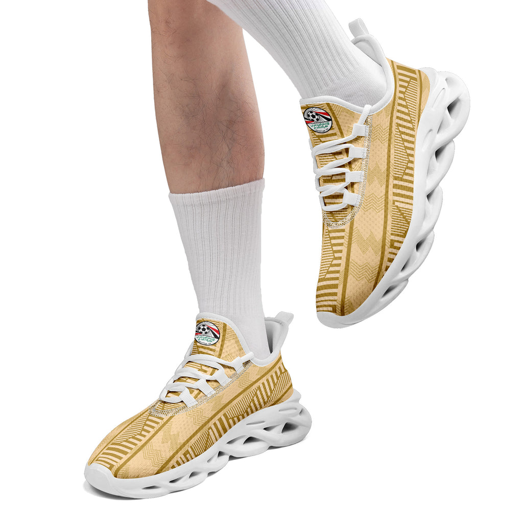 Custom Egypt 2026 World Cup Sneakers DIY Country Flag Running Shoes Lightweight Sport Shoes Gift for Football Fans Personalized Team Name and Logo FN003-F020041-2