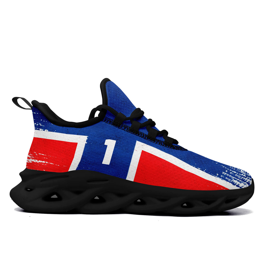 Custom 2026 World Cup Norway Sneakers DIY Country Flag Running Shoes Lightweight Sport Shoes Gift for Football Fans Personalized Team Name and Logo FN003-F027078-1