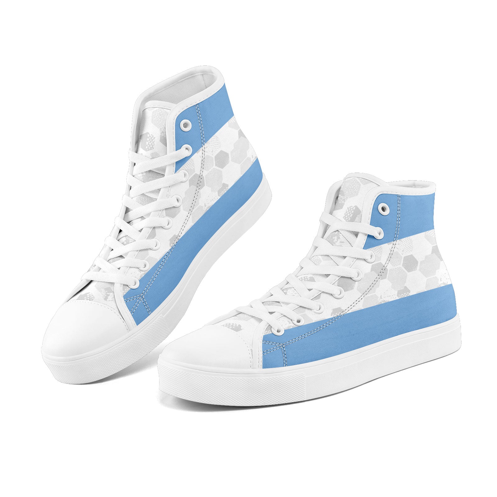 Custom 2026 World Cup Argentina Sneakers DIY Country Flag Running Shoes Lightweight Sport Shoes Gift for Football Fans Personalized Team Name and Logo FN024-F027093-5