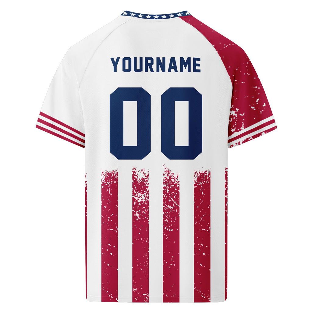 Custom United States 2026 World Cup Football Shirt Customized Soccer Jersey for Fans Add Your Name & Number FZ190-F009146-4