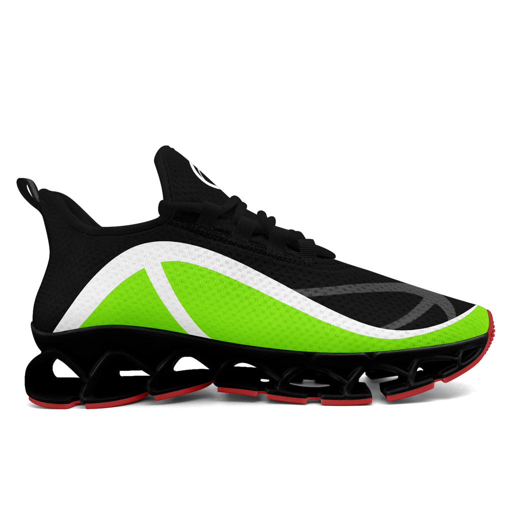 Custom Black Green Maxsoul Shoes Personalized Sneaker FN003XD-D020391-19