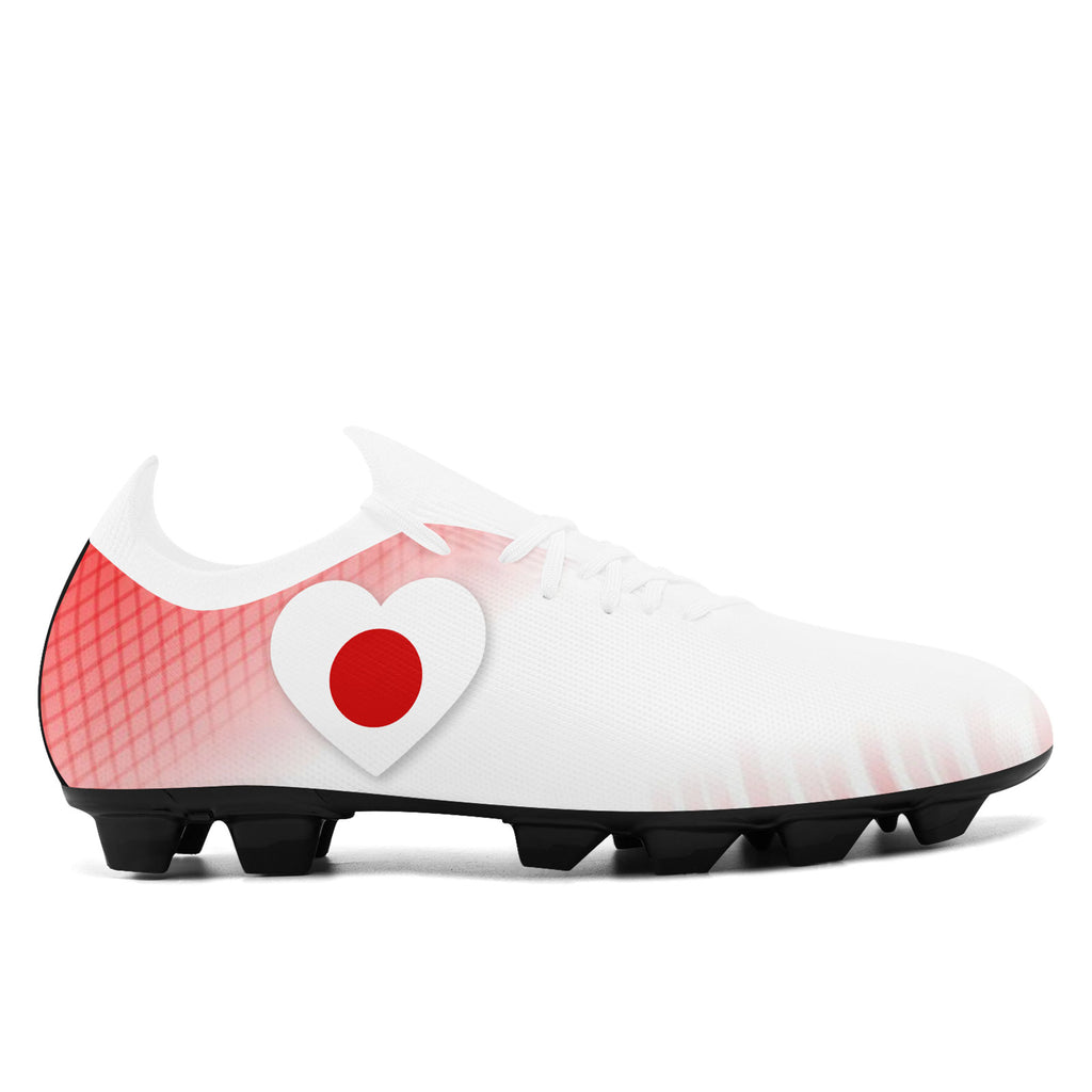 Custom Japan 2026 World Cup Sneakers DIY Country Flag Running Shoes Lightweight Sport Shoes Gift for Football Fans Personalized Team Name and Logo SC02-F025043-10
