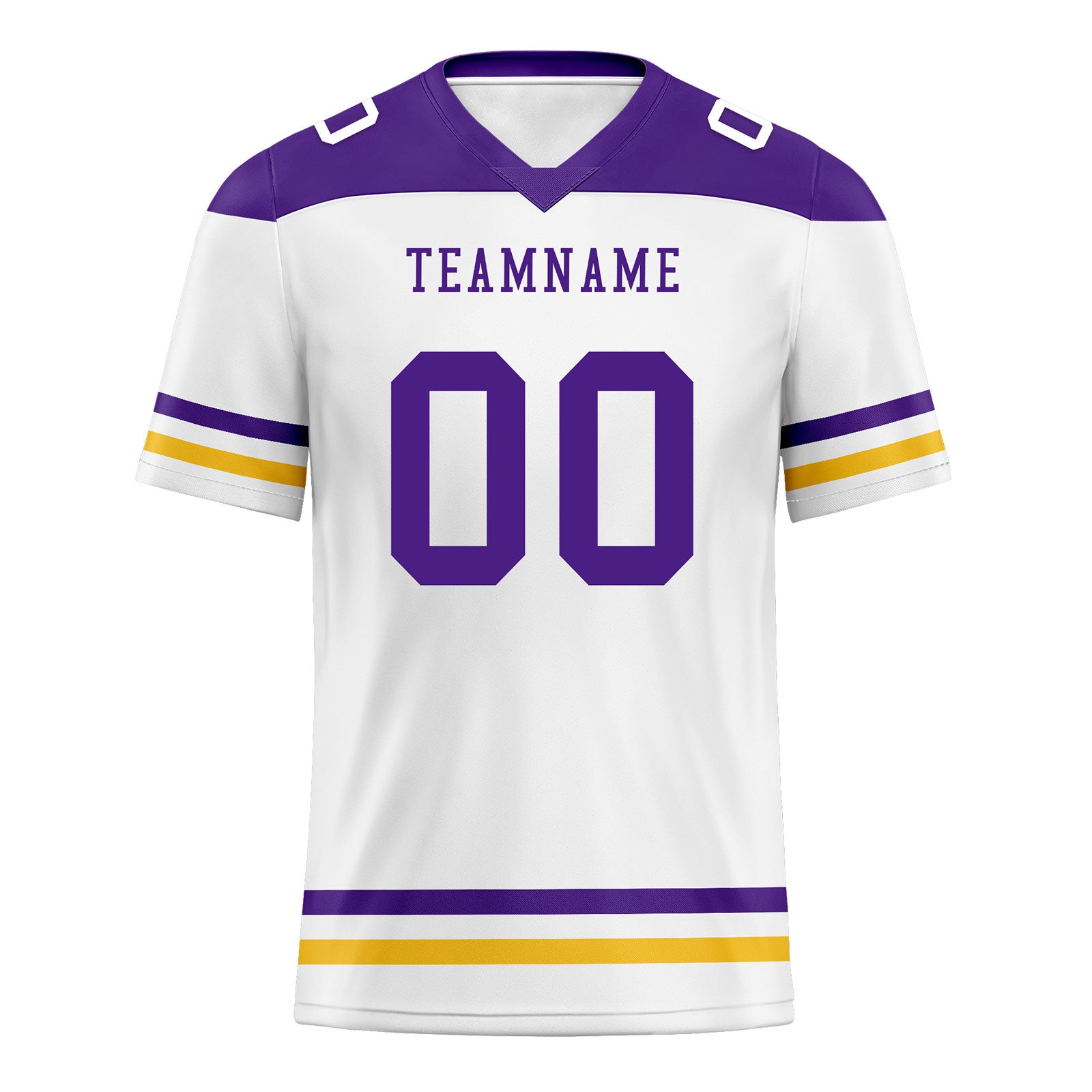 Custom Minnesota Personalized Authentic Football Jersey FBJ02-E0607-22