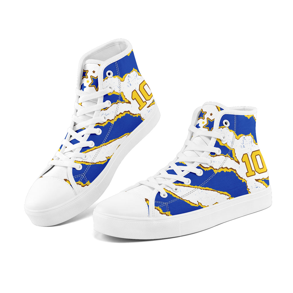 Custom Uruguay 2026 World Cup Sneakers DIY Country Flag Running Shoes Lightweight Sport Shoes Gift for Football Fans Personalized Team Name and Logo FN024-F009125-9