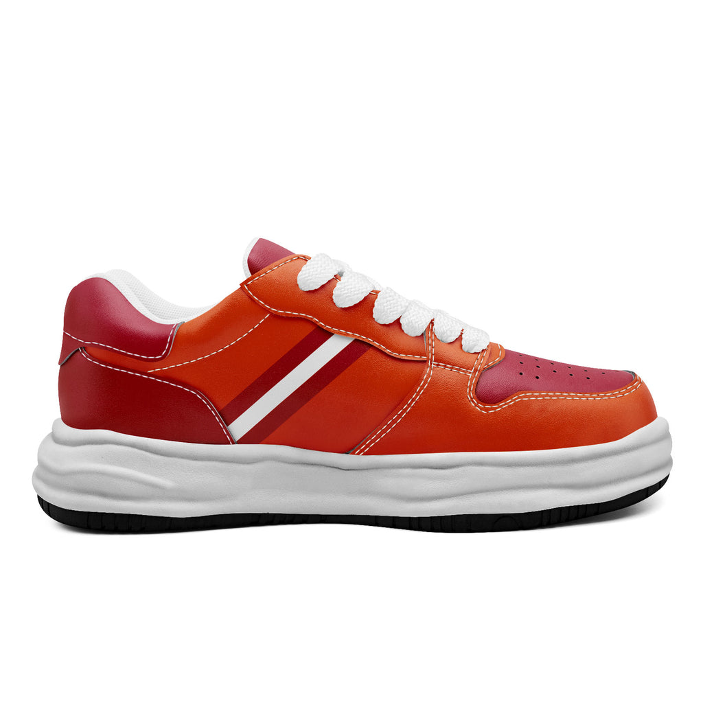 Custom Red Orange Tampa Bay Shoes Personalized Sneaker FN032-D020389-29