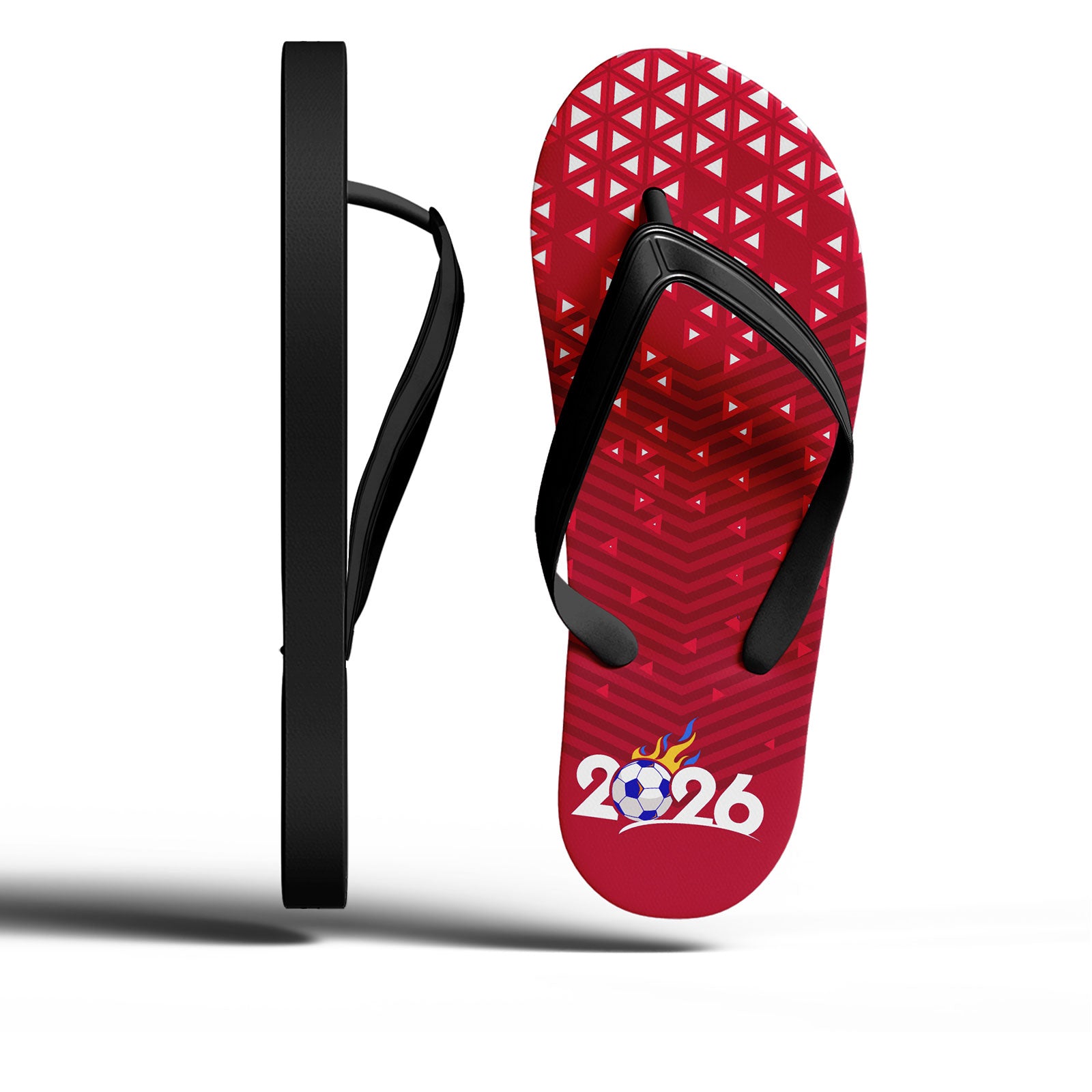 Custom United States 2026 World Cup Sneakers DIY Country Flag Running Shoes Lightweight Sport Shoes Gift for Football Fans Personalized Team Name and Logo FN058-F028041-5