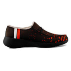 Custom Black Orange Cleveland Shoes Personalized Sneaker FN042-D020279-8