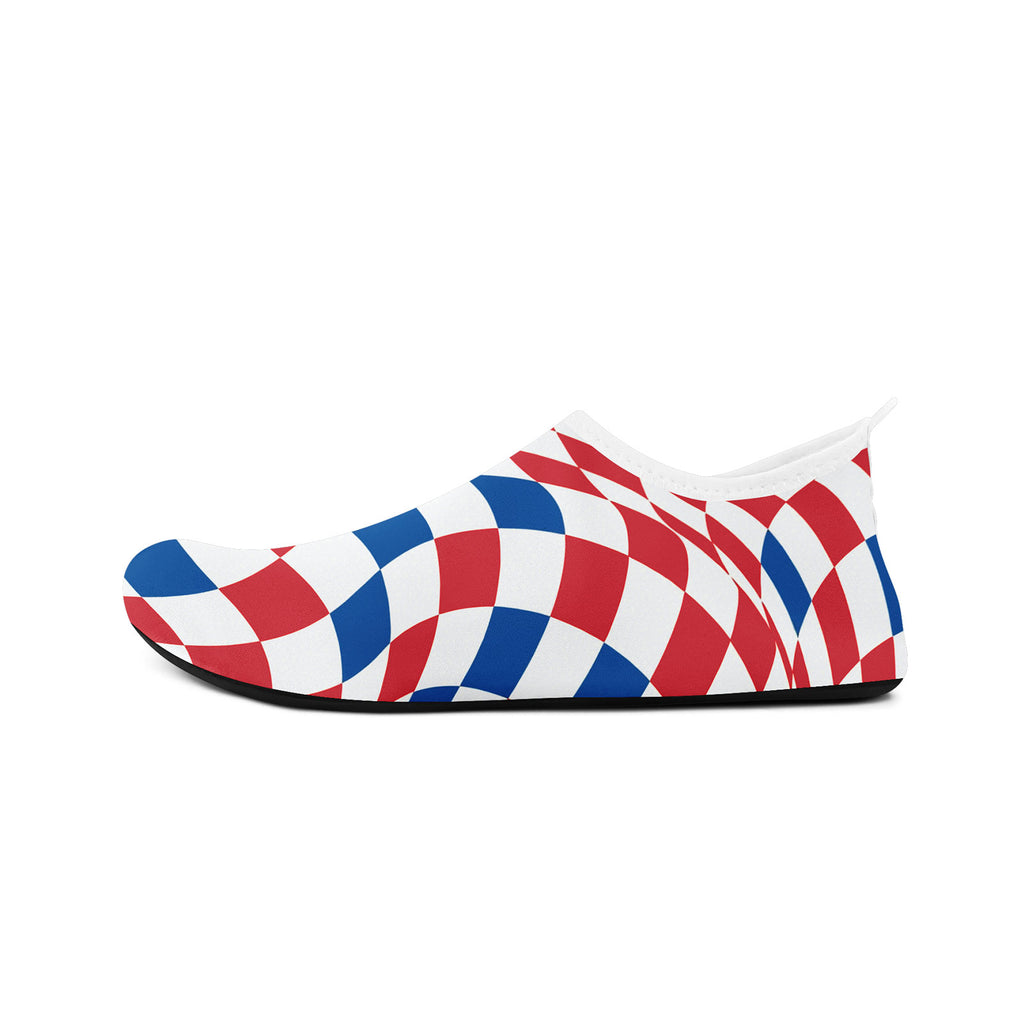 Custom South Korea 2026 World Cup Sneakers DIY Country Flag Running Shoes Lightweight Sport Shoes Gift for Football Fans Personalized Team Name and Logo FN086-F009141-4