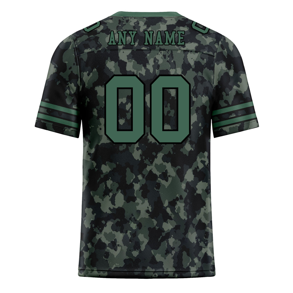Custom Camo Personalized Authentic Football Jersey FBJ02-D06112