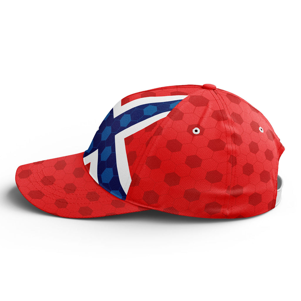 Personalized 2026 Norway Soccer Fan Hat - Add Your Name & Design Custom 2026 Football Tournament Hat YW061-F027075-1