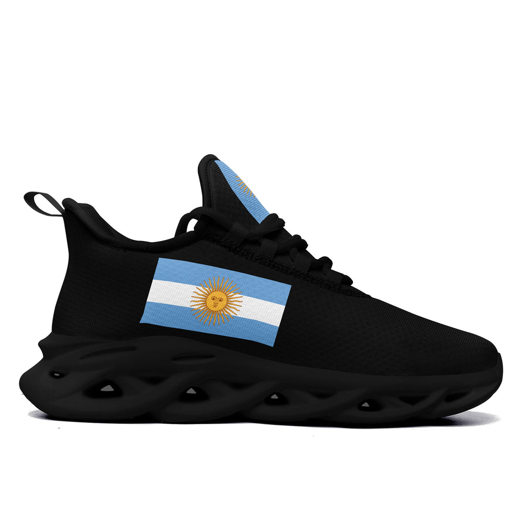 Custom 2026 World Cup Argentina Sneakers DIY Country Flag Running Shoes Lightweight Sport Shoes Gift for Football Fans Personalized Team Name and Logo FN027-F027044-4