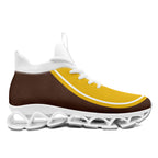 Custom Brown Yellow Maxsoul Shoes Personalized Sneaker FN030XD-D020388-14