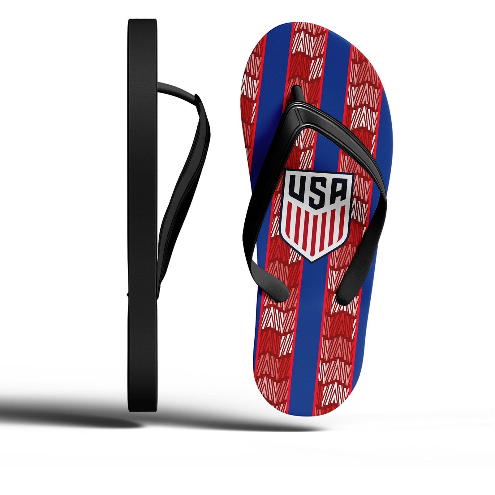 Custom United States 2026 World Cup Sneakers DIY Country Flag Running Shoes Lightweight Sport Shoes Gift for Football Fans Personalized Team Name and Logo FN058-F028041-1