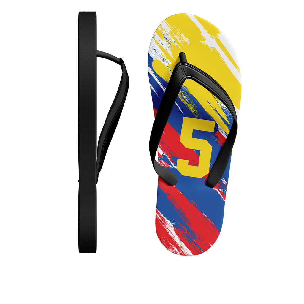 Custom Ecuador 2026 World Cup Sneakers DIY Country Flag Running Shoes Lightweight Sport Shoes Gift for Football Fans Personalized Team Name and Logo FN058-F009137-4
