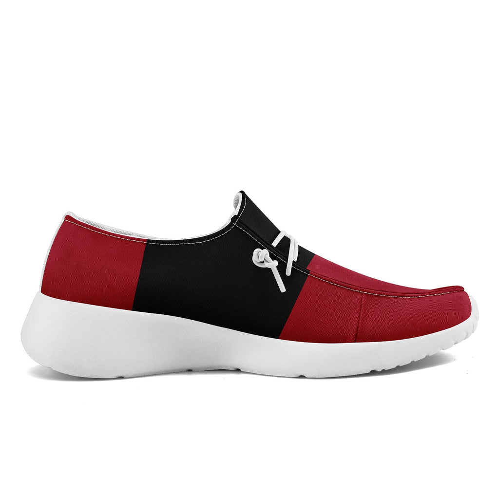 Custom Atlanta Red Black Shoes Personalized Sneaker FN018-D020278-3 Custom Online