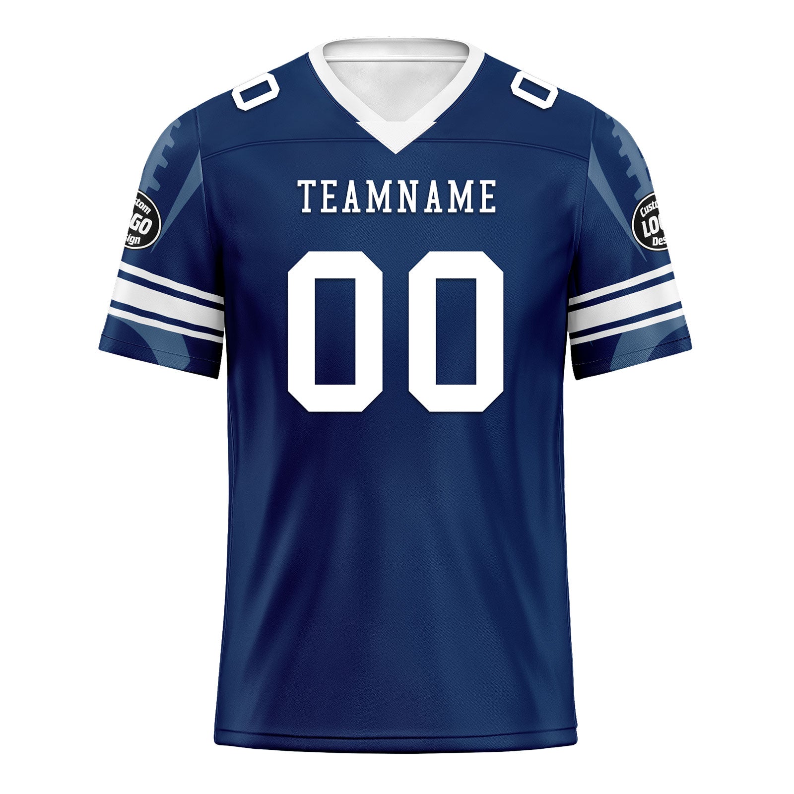 Custom Blue Black Indianapolis Football Jersey and Sports Shoes Combo Offer Personalized Combo ZH-D025008-16