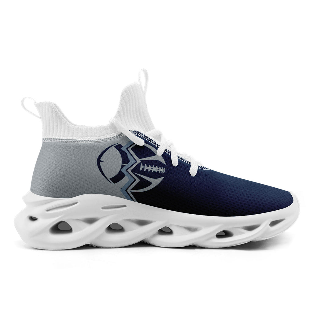 Custom Blue Grey Washington MaxSoul Shoes and Hat Combo Offer Personalized Combo ZH-D028017-14