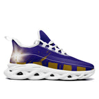 Custom Blue Yellow Baltimore MaxSoul Shoes and Hat Combo Offer Personalized Combo ZH-D020264-2