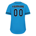 Custom Blue Classic Style Black Personalized Authentic Baseball Jersey UN002-bd0b00d8-bc