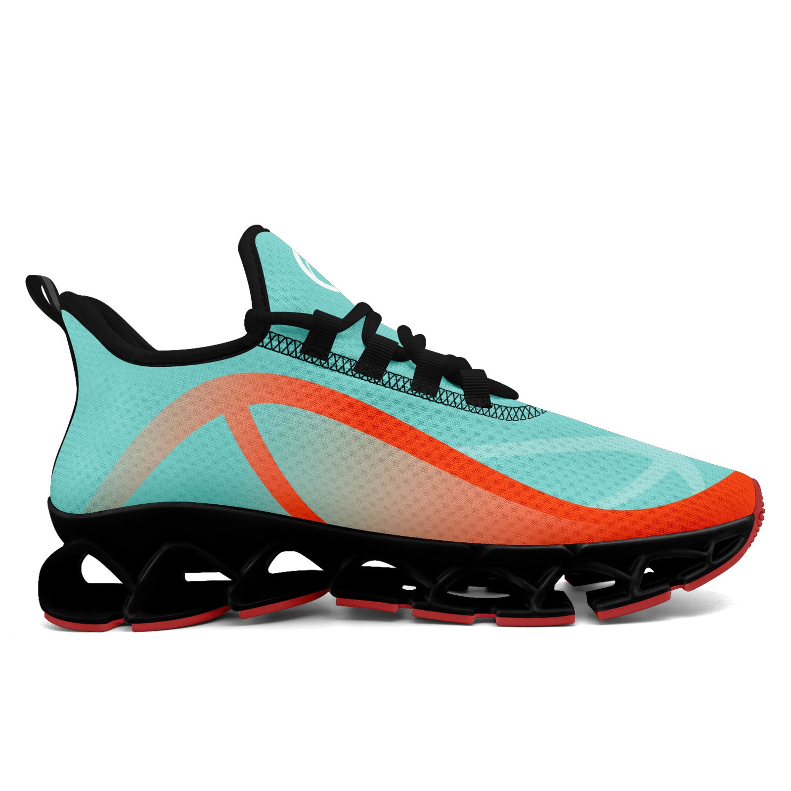 Custom Orange Blue Maxsoul Shoes Personalized Sneaker FN003XD-D020391-21