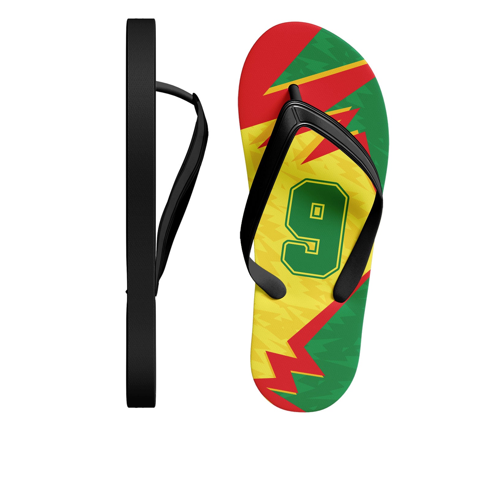 Custom Senegal 2026 World Cup Sneakers DIY Country Flag Running Shoes Lightweight Sport Shoes Gift for Football Fans Personalized Team Name and Logo FN058-F009139-3