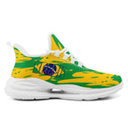 Custom 2026 World Cup Brazil Sneakers DIY Country Flag Running Shoes Lightweight Sport Shoes Gift for Football Fans Personalized Team Name and Logo FN079-F027049-5