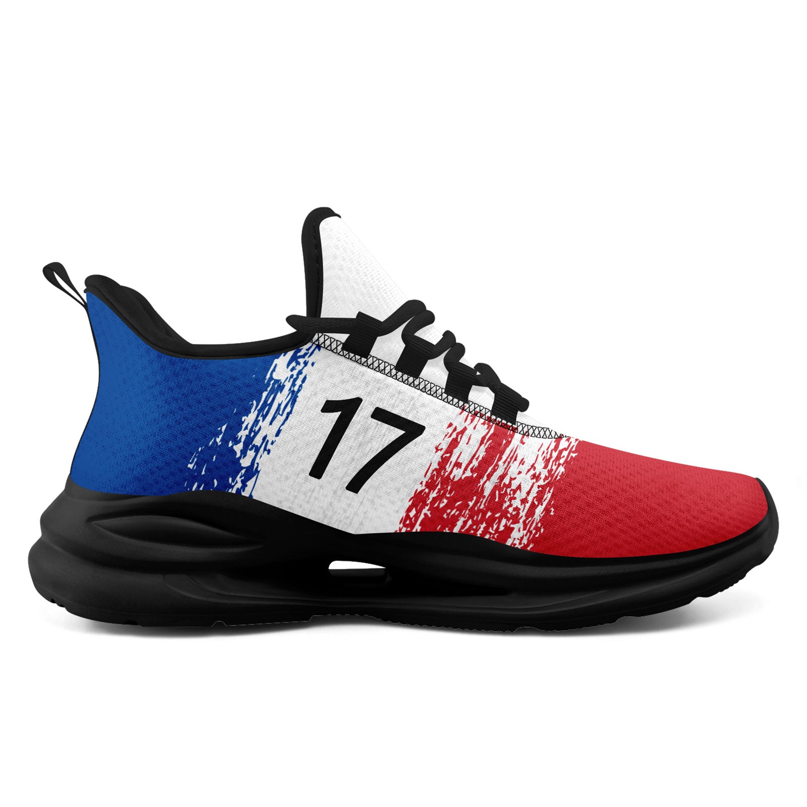Custom South Korea 2026 World Cup Sneakers DIY Country Flag Running Shoes Lightweight Sport Shoes Gift for Football Fans Personalized Team Name and Logo FN079-F009118-6