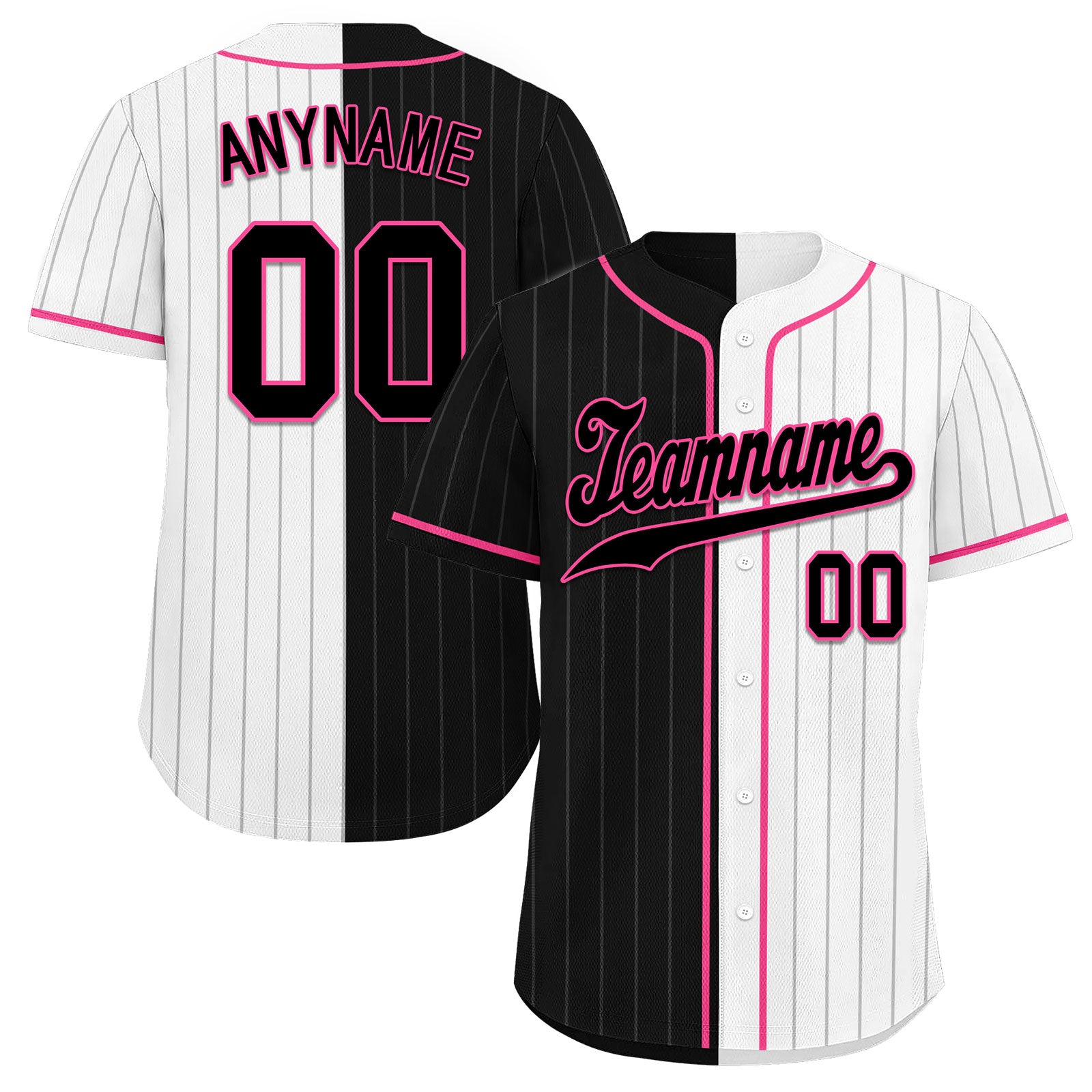 Custom Stripe Fashion Personalized Authentic Baseball Jersey BSBJ01-E06043-30
