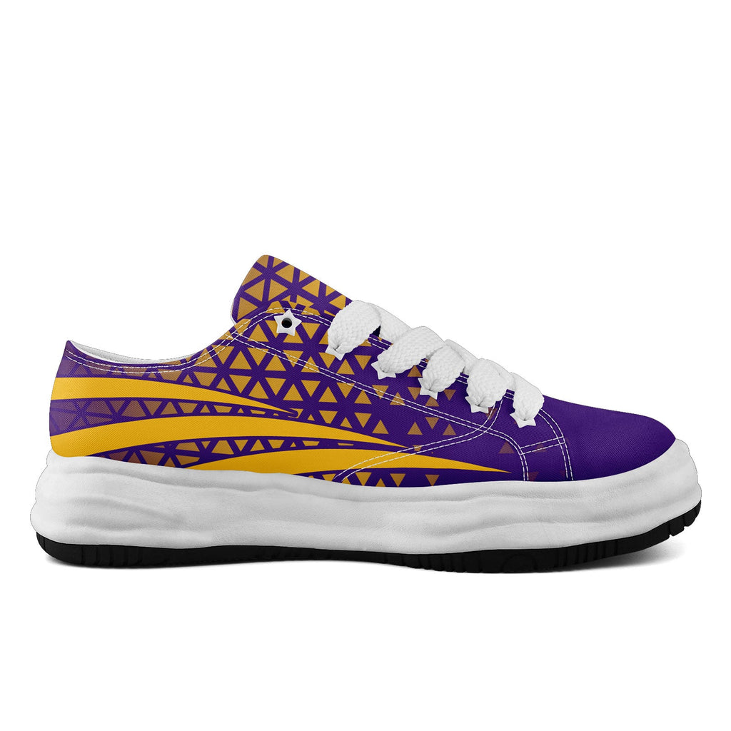 Custom Purple White Minnesota Shoes Personalized Sneaker FN038-D023003-17 Custom Online