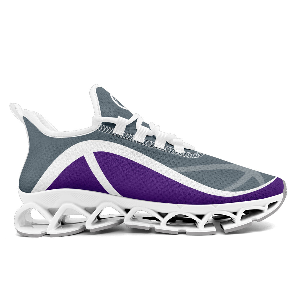 Custom Purple Gray Maxsoul Shoes Personalized Sneaker FN003XD-D020391-8