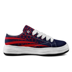 Custom Blue White Massachusetts Shoes Personalized Sneaker FN038-D023003-26 Custom Online