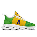 Custom 2026 World Cup Brazil Sneakers DIY Country Flag Running Shoes Lightweight Sport Shoes Gift for Football Fans Personalized Team Name and Logo FN003-F027077-4