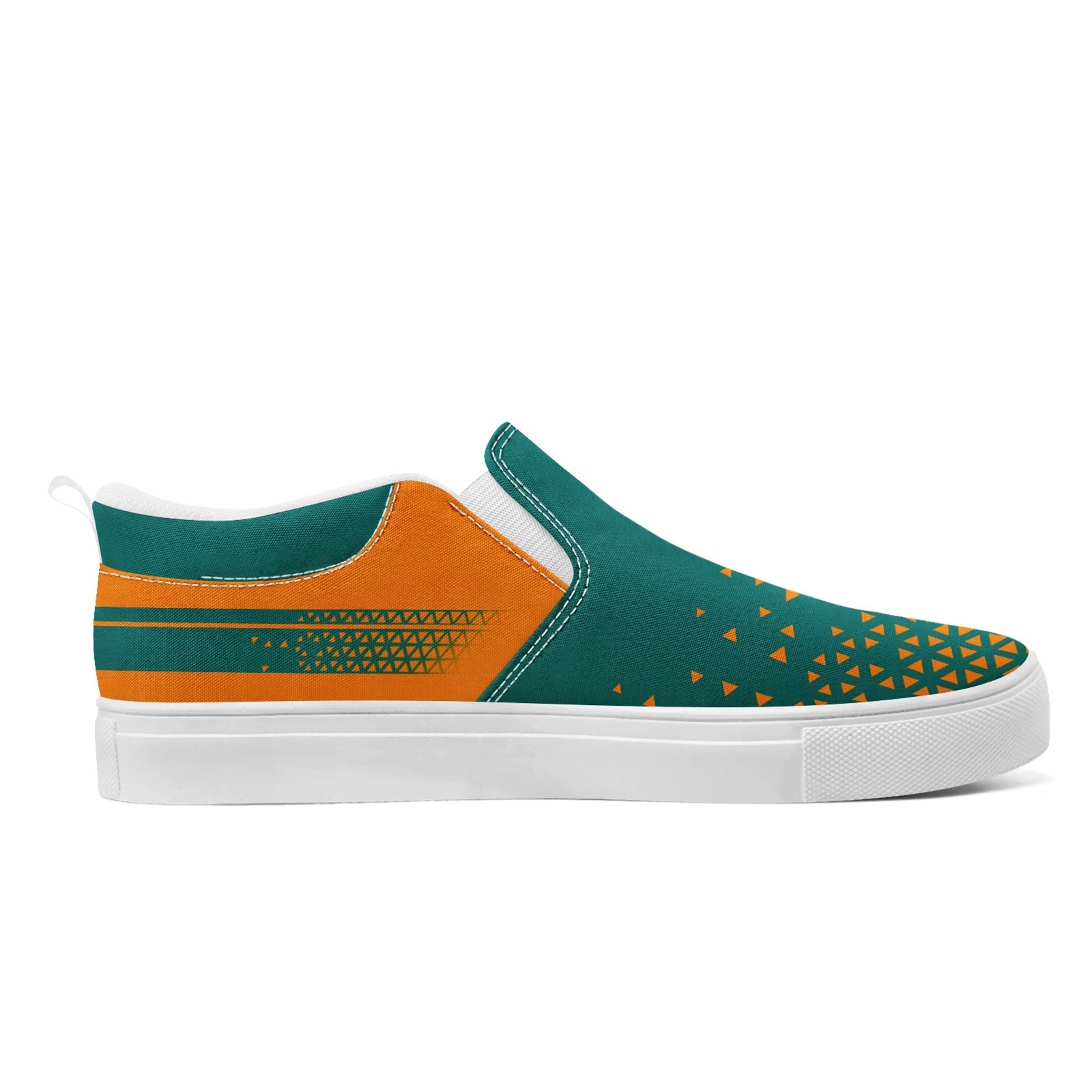 Custom Canvas Sneakers Personalized Slip On Shoes FN071-E023042-6