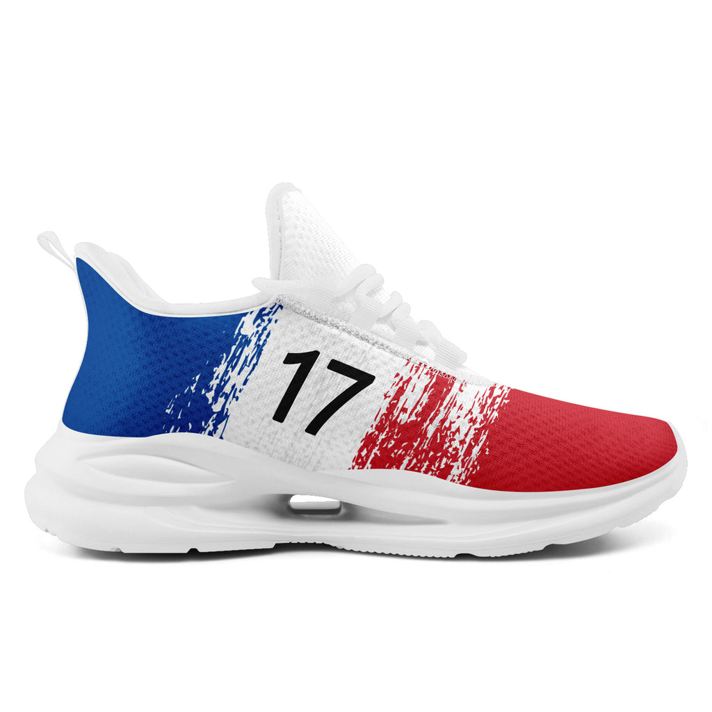 Custom South Korea 2026 World Cup Sneakers DIY Country Flag Running Shoes Lightweight Sport Shoes Gift for Football Fans Personalized Team Name and Logo FN079-F009118-6