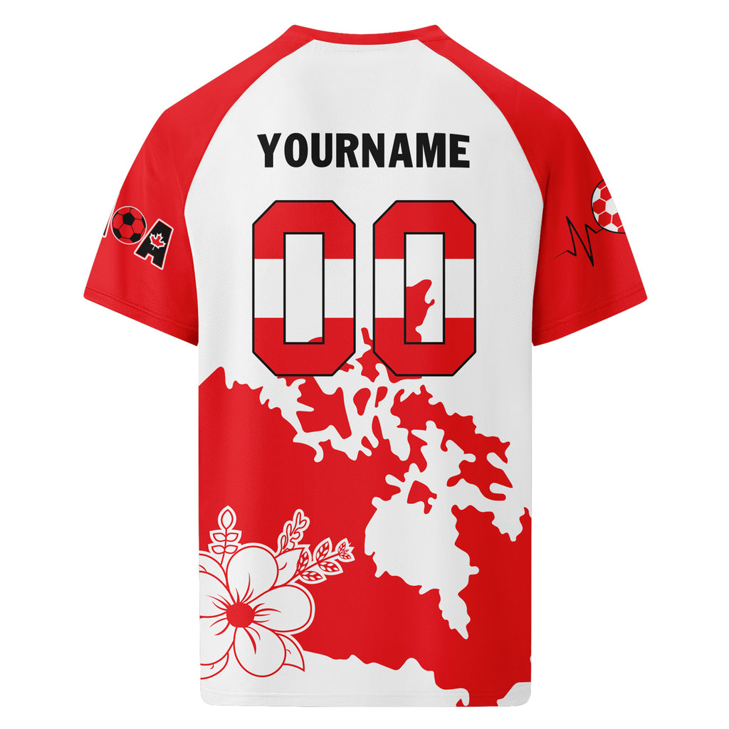 Custom Canada 2026 World Cup Football Shirt Customized Soccer Jersey for Fans Add Your Name & Number FZ190-F023094-5