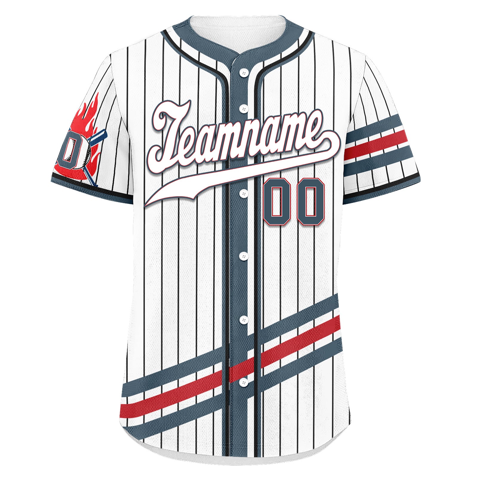 Custom Vintage Personalized Authentic Baseball Jersey BSBJ01-E025021-7
