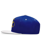 Custom Yellow Blue California MaxSoul Shoes and Hat Combo Offer Personalized Combo ZH-D028017-8