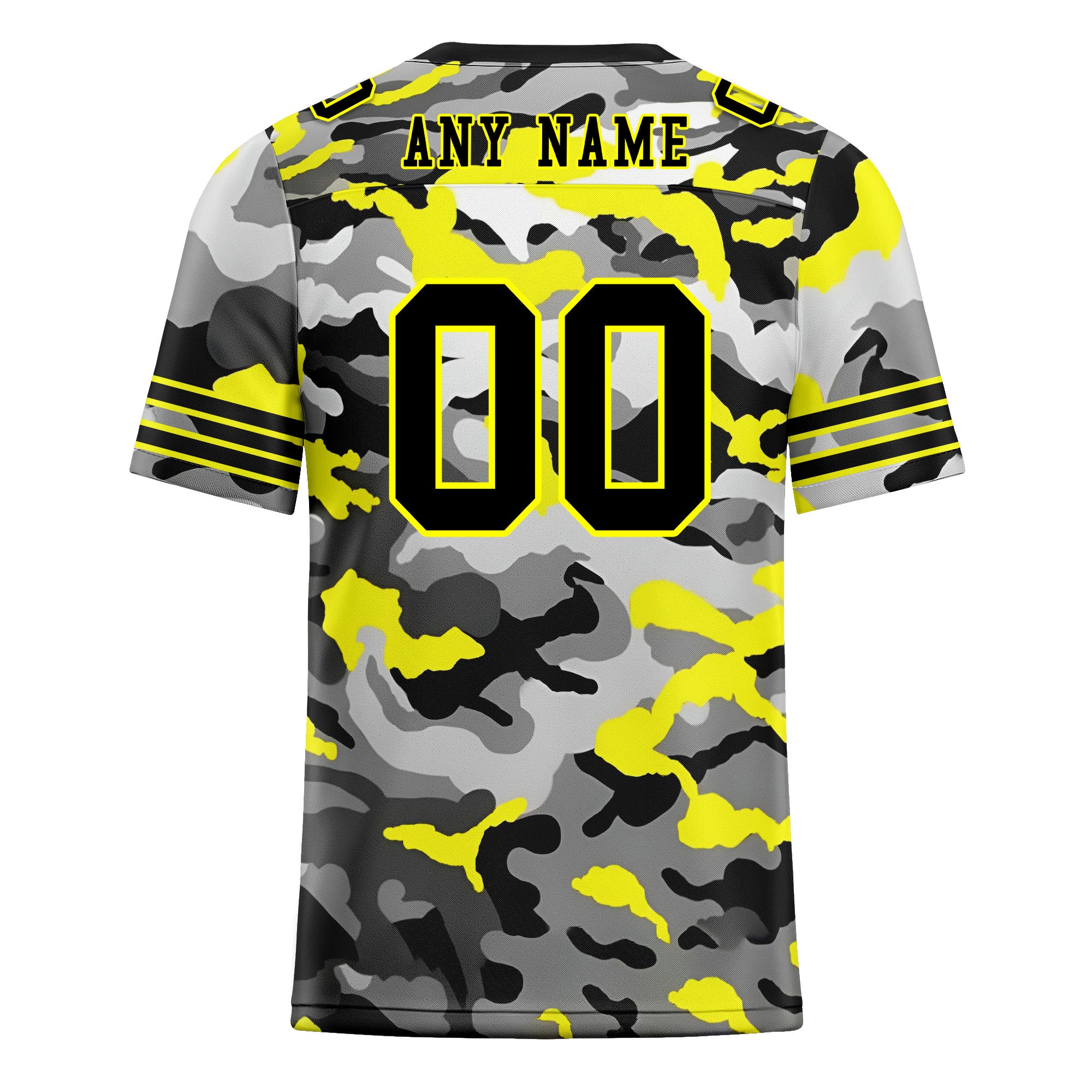 Custom Camo Personalized Authentic Football Jersey FBJ02-D06114