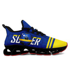 Custom Curaçao 2026 World Cup Sneakers DIY Country Flag Running Shoes Lightweight Sport Shoes Gift for Football Fans Personalized Team Name and Logo FN003XD-F009091-3