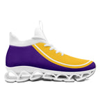 Custom Purple Yellow Maxsoul Shoes Personalized Sneaker FN030XD-D020388-26