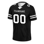 Custom Black Classic Style Personalized Authentic Football Jersey FBJ02-bd0a70bc