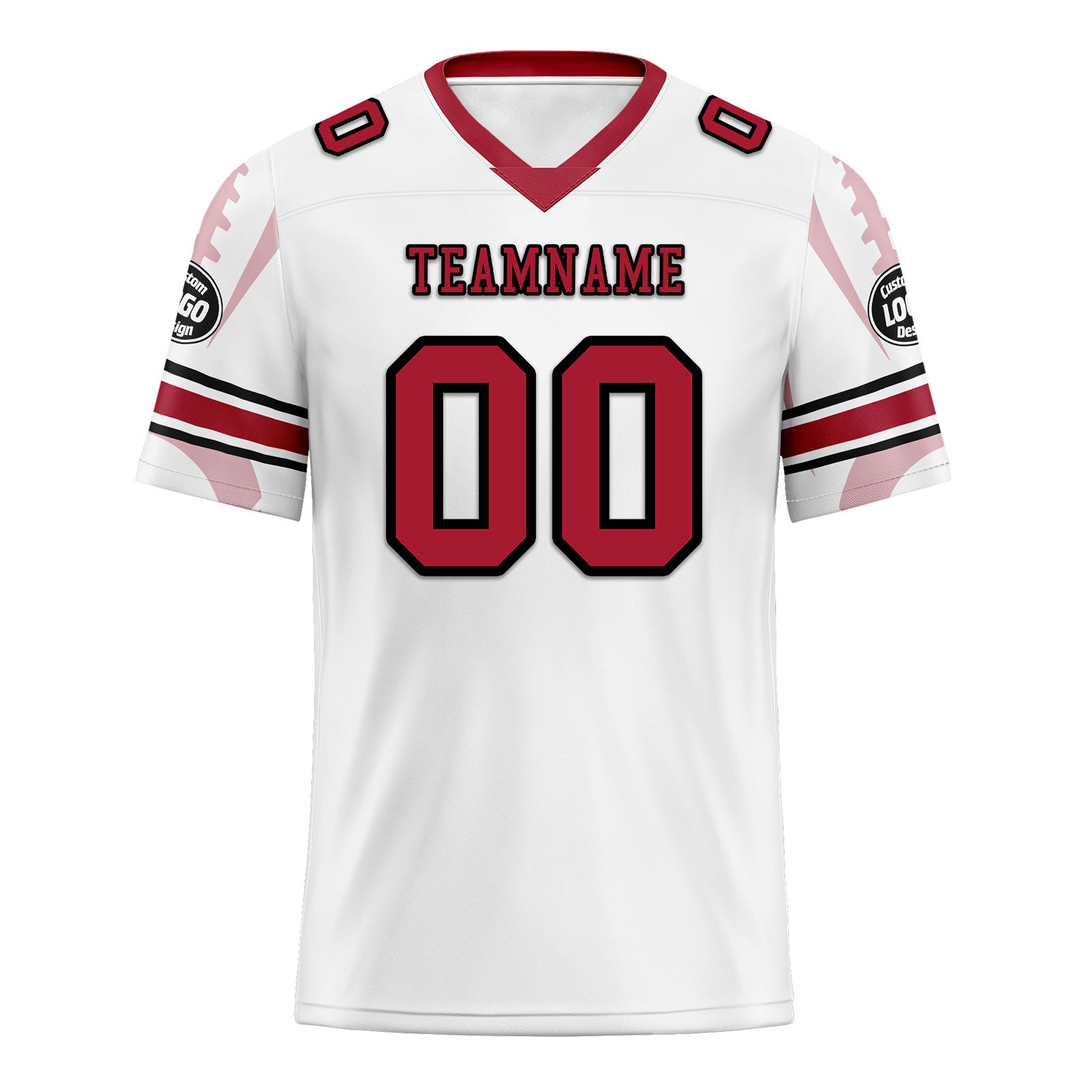 Custom White New York Football Jersey and Sports Shoes Combo Offer Personalized Combo ZH-D025008-20