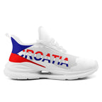 Custom Croatia 2026 World Cup Sneakers DIY Country Flag Running Shoes Lightweight Sport Shoes Gift for Football Fans Personalized Team Name and Logo FN079-F009105-1