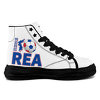 Custom South Korea 2026 World Cup Sneakers DIY Country Flag Running Shoes Lightweight Sport Shoes Gift for Football Fans Personalized Team Name and Logo FN039-F009106-5