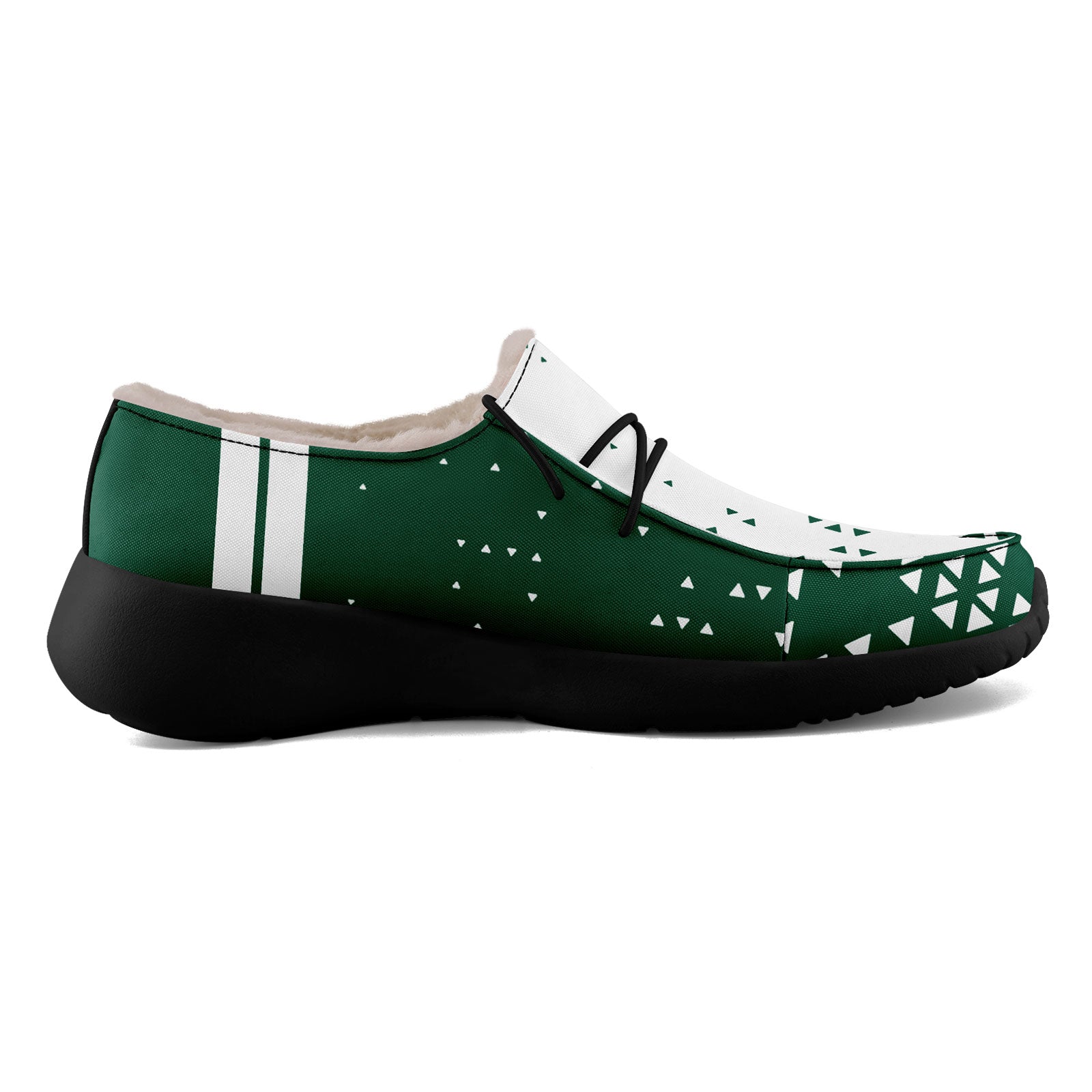 Custom Green White New York Shoes Personalized Sneaker FN042-D020279-28