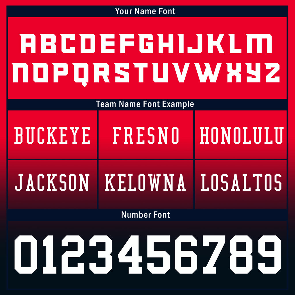 Custom Red Blue Fade Fashion Houston High-Performance American Football Jersey FBJ06-D020252-12
