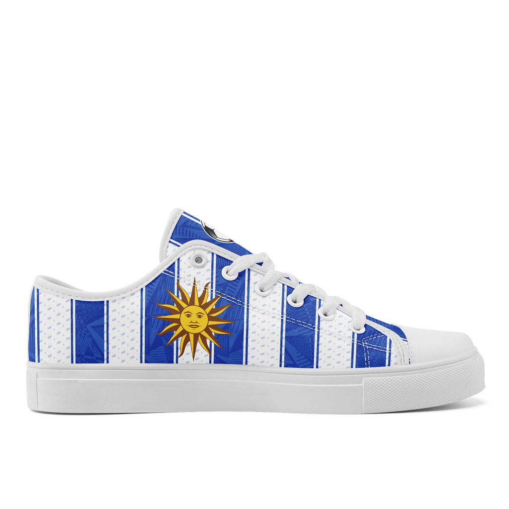 Custom Uruguay 2026 World Cup Sneakers DIY Country Flag Running Shoes Lightweight Sport Shoes Gift for Football Fans Personalized Team Name and Logo FN027-F009107-3