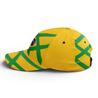 Personalized 2026 Brazil Soccer Fan Hat - Add Your Name & Design Custom 2026 Football Tournament Hat YW061-F027074-4