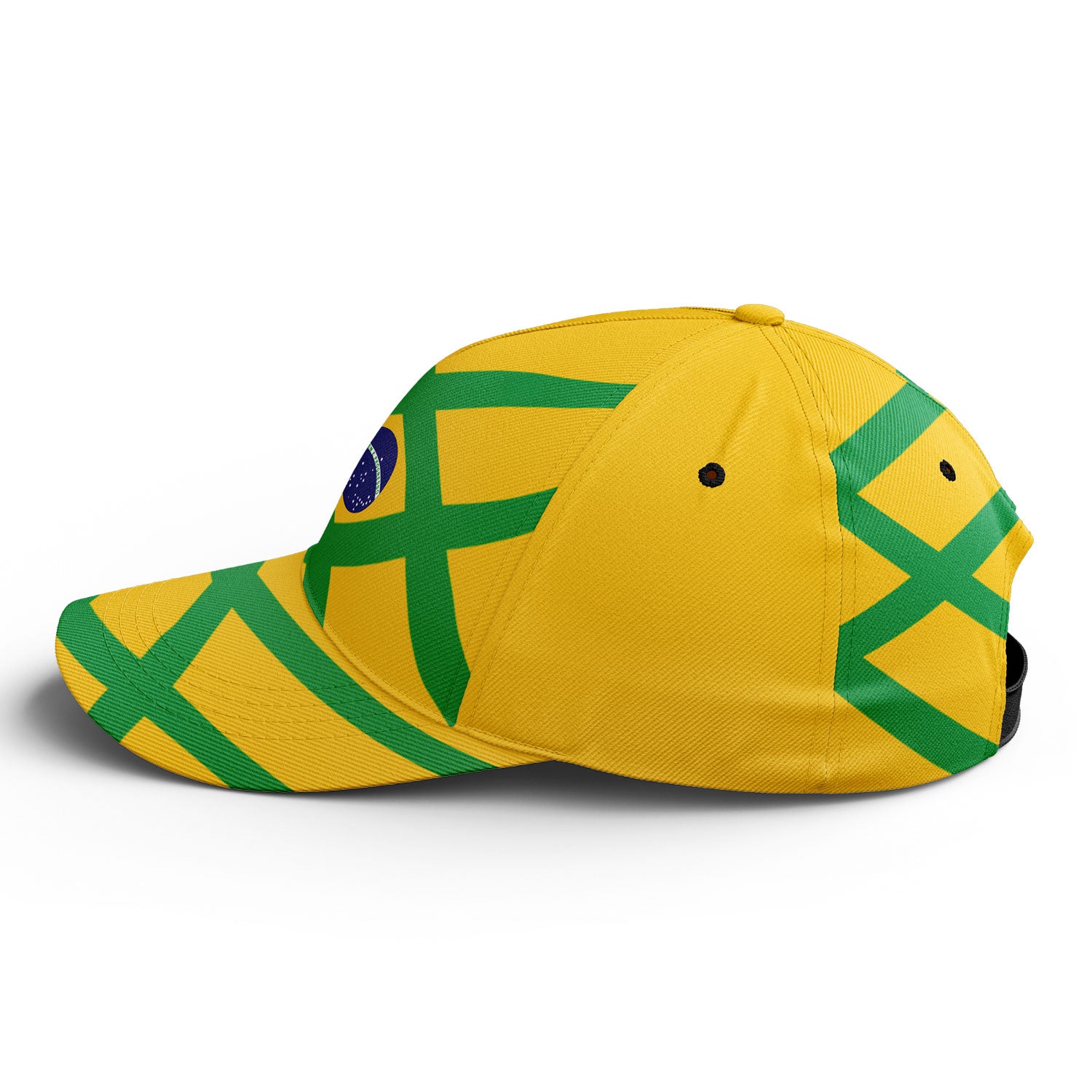 Personalized 2026 Brazil Soccer Fan Hat - Add Your Name & Design Custom 2026 Football Tournament Hat YW061-F027074-4
