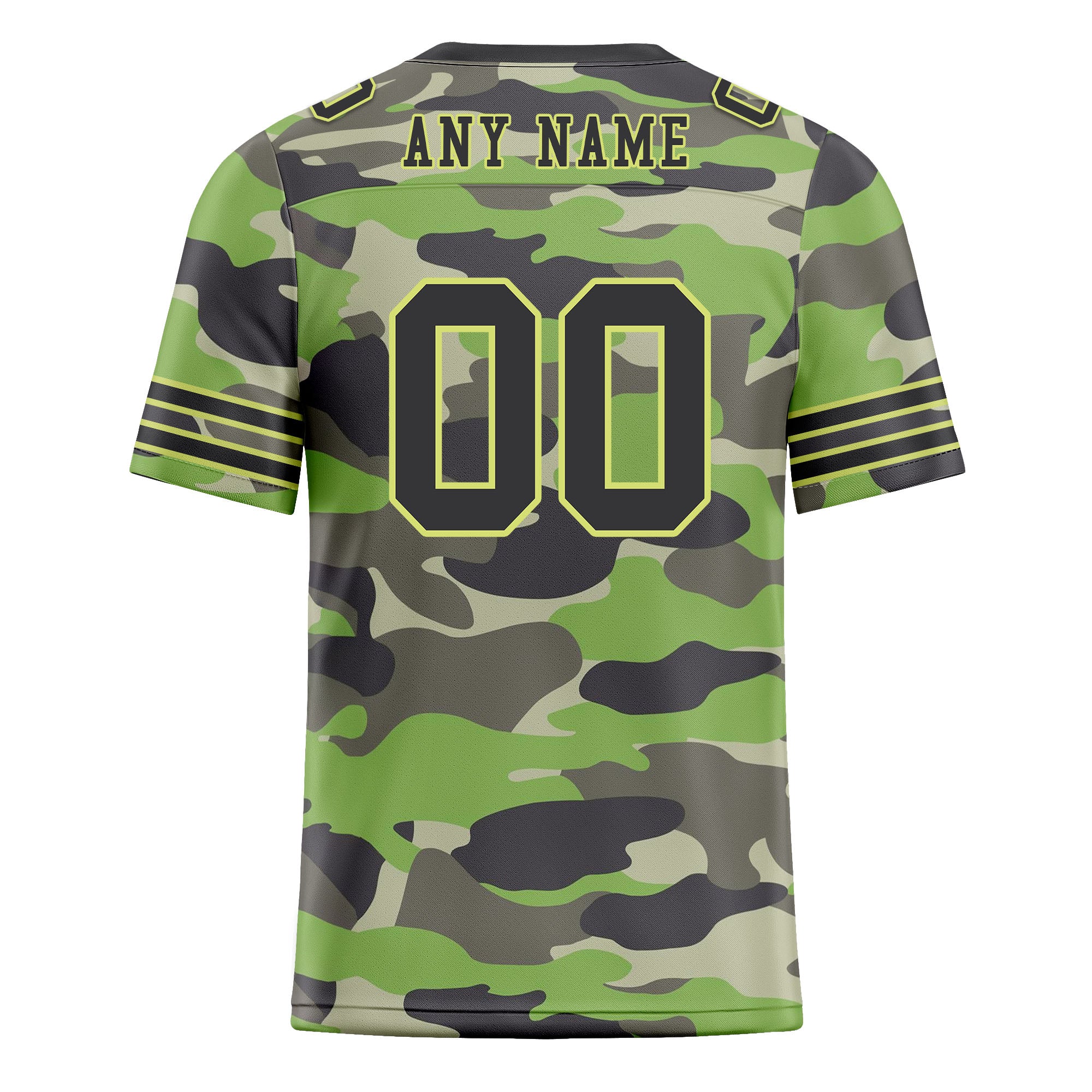 Custom Camo Personalized Authentic Football Jersey FBJ02-D06116